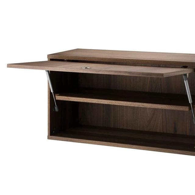 Schrank mit Klapptür 78x30cm Walnuss – String Furniture