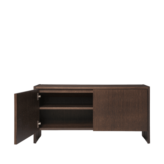 Schrank Parcel Hallway Cabinet - H50 - Dark Stained Oak - ferm LIVING - DesignWe.Love