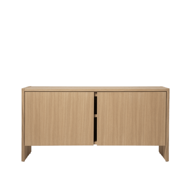 Schrank Parcel Hallway Cabinet - H50 - natural Oak - ferm LIVING - DesignWe.Love