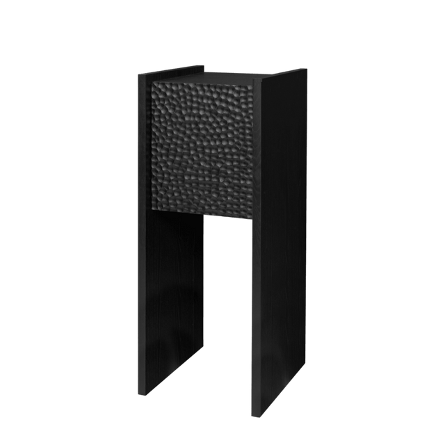 Schrank Scarni Pedestal Cabinet - Dark Stained Ash - Ferm Living - DesignWe.Love