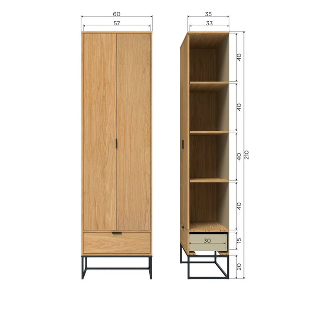Schrank Silas - WOOOD - DesignWe.Love