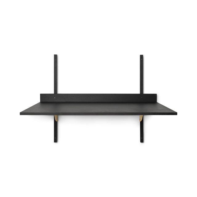 Schreibtisch schwarz/messing Sector Desk Wandbefestigung - ferm LIVING - DesignWe.Love