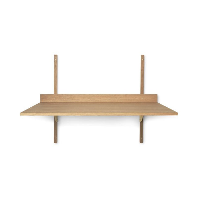 Schreibtisch Sector Desk Messing/Eiche - ferm Living - DesignWe.Love