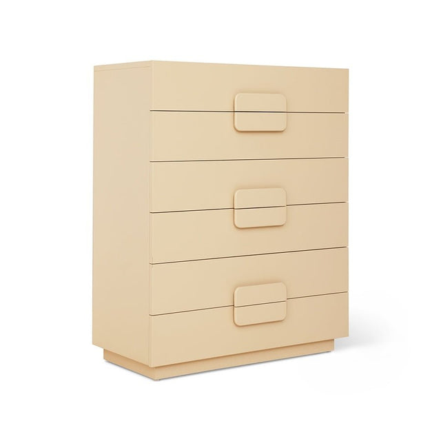 Schubladenschrank Spacious Drawer Cream (80x40,5x98 cm) - HK Living - DesignWe.Love