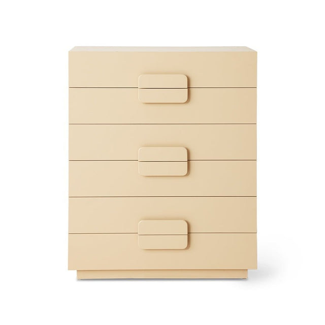 Schubladenschrank Spacious Drawer Cream (80x40,5x98 cm) - HK Living - DesignWe.Love