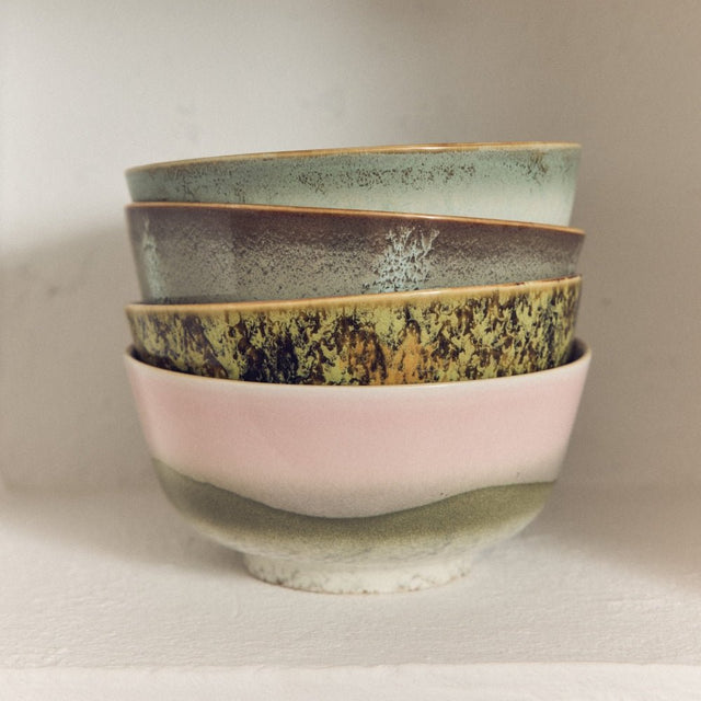 Schüsseln 2er - Set Ascend - 70s Ceramics - HK Living - DesignWe.Love