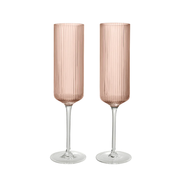 Sektgläser Ripple (2er Set) - ferm LIVING