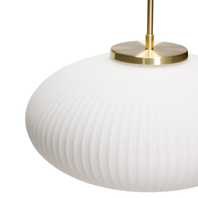 Serene Pendelleuchte Ellipse Weiß - Hübsch Interior - DesignWe.Love
