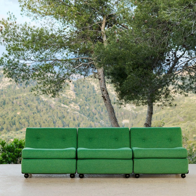 Sessel Amanta Gestell Bottle Green - HAY - DesignWe.Love