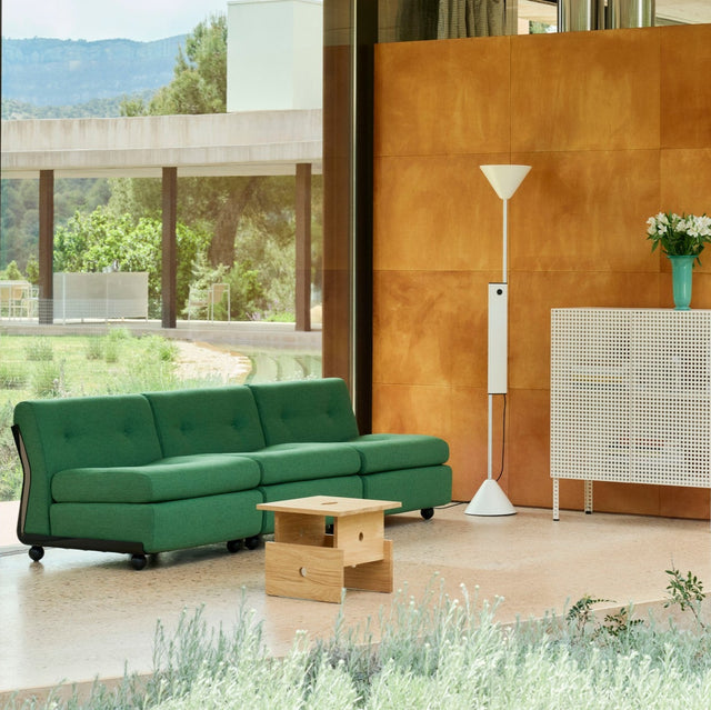 Sessel Amanta Gestell Bottle Green - HAY - DesignWe.Love