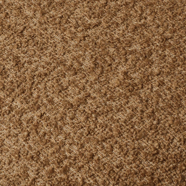 Sessel Orbo Loungechair - Raw Bouclé - Tan - Ferm Living - DesignWe.Love