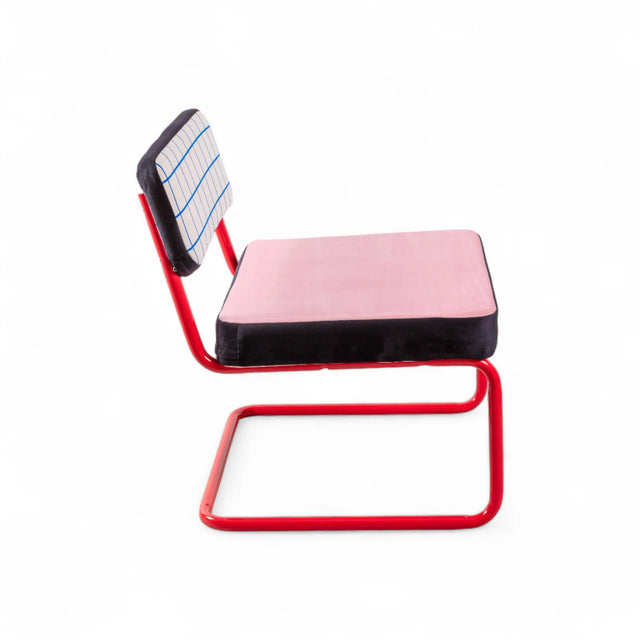 Sessel Super - Loungechair Blue Grid - Seletti - DesignWe.Love