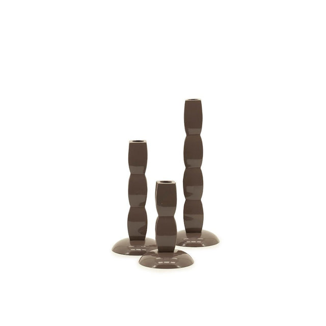 Set Kerzenhalter Prinz dark taupe - By - Boo - DesignWe.Love