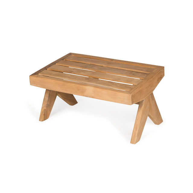 Set Outdoor Sessel und Ottoman Kangaroo Teakholz - Detjer - DesignWe.Love
