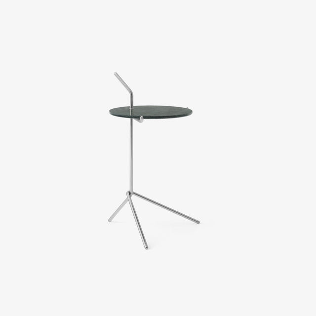SH9 Halten Beistelltisch Edelstahl/Marble - &Tradition - DesignWe.Love