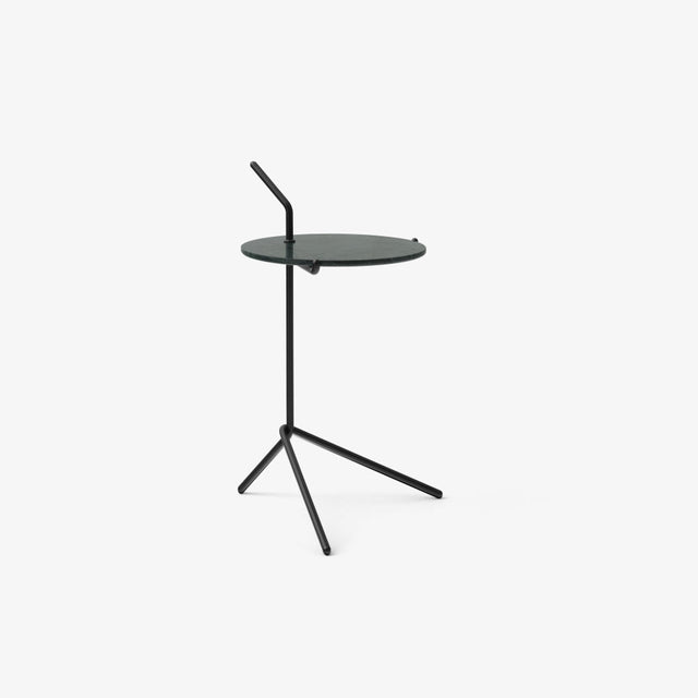 SH9 Halten Beistelltisch Warm Black/Marble - &Tradition - DesignWe.Love