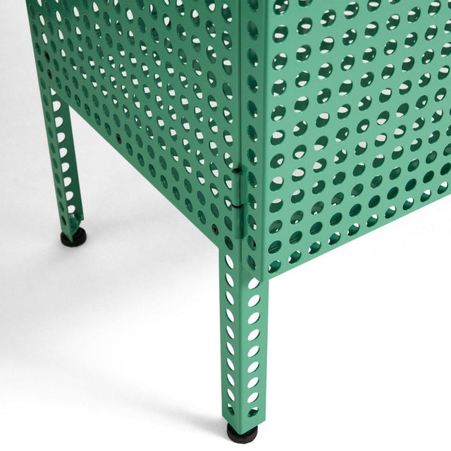 Sideboard Perforated Cabinet Floor Small Soft Jade - HAY - DesignWe.Love