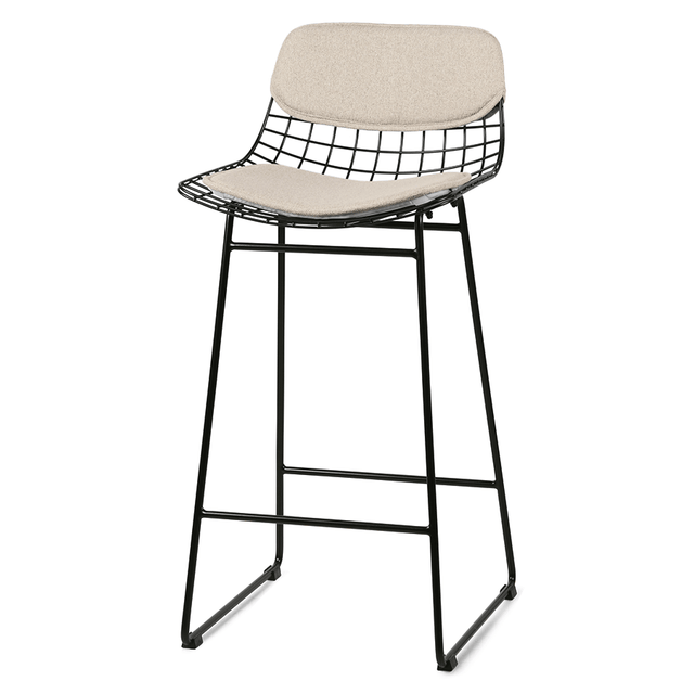 Sitzbezug für Wire Barstuhl Sand - HK Living - DesignWe.Love