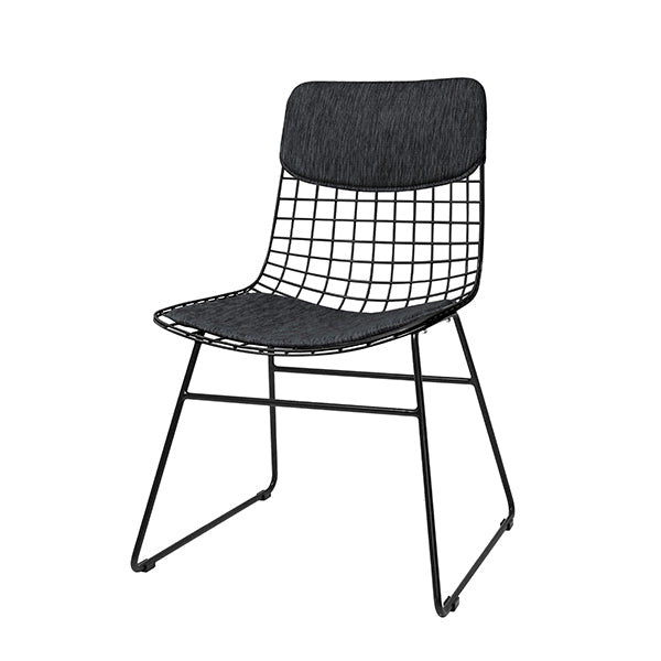 Sitzbezug für Wire Chair Dark Grey - HK Living - DesignWe.Love