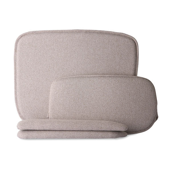 Sitzbezug für Wire Chair mit Armlehnen Pebble - HK Living - DesignWe.Love