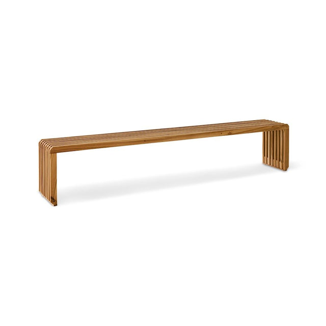 Slatted Bench XL Teak Moderne Bank 180x27 - HK Living - DesignWe.Love