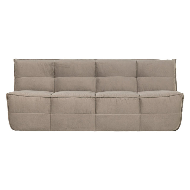 Sofa 3 - Sitzer Cluster Samt Taupe - VT Wonen - DesignWe.Love