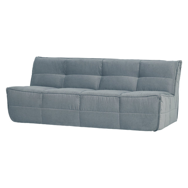 Sofa 3 - Sitzer Cluster Samt Türkisblau - VT Wonen - DesignWe.Love