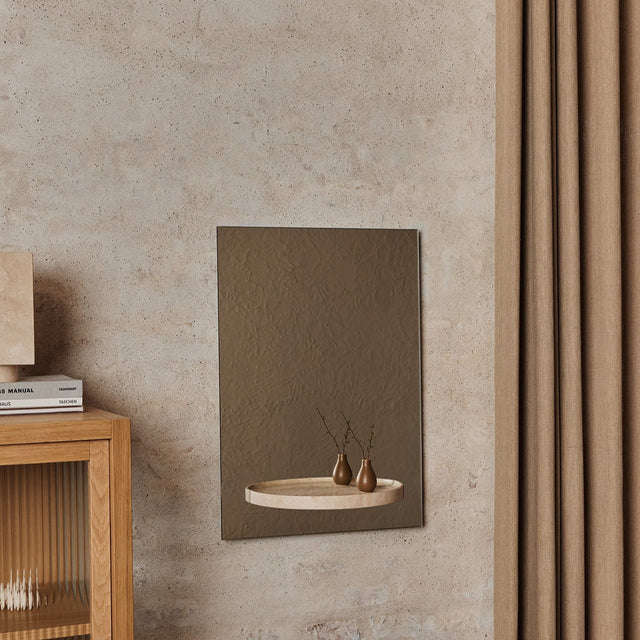 Spiegel Symmetry Travertin - ferm LIVING - DesignWe.Love