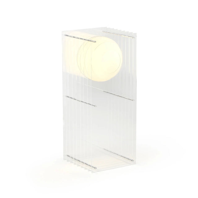 Stehleuchte Lớp Large Rectangle Clear Acrylic - Bang - DesignWe.Love