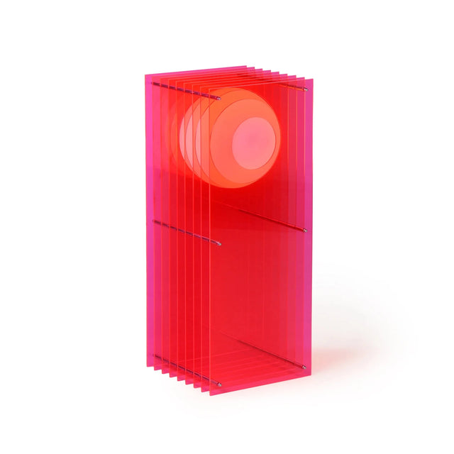 Stehleuchte Lớp Large Rectangle Electric Pink - Bang - DesignWe.Love