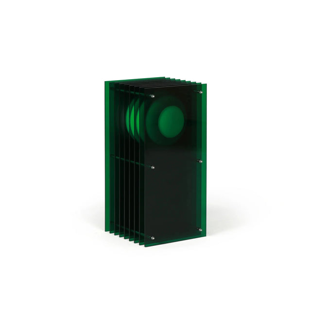 Stehleuchte Lớp Small Rectangle in Green Acrylic - Bang - DesignWe.Love
