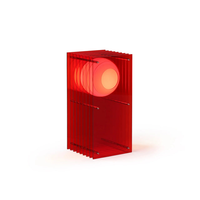 Stehleuchte Lớp Small Rectangle in Rot - Bang - DesignWe.Love