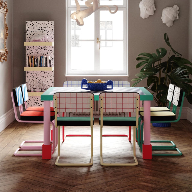 Stuhl Superchair Red Grid - Seletti - DesignWe.Love