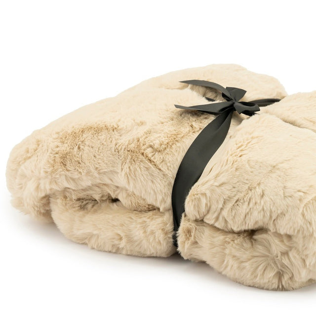 Tagesdecke Plaid Mosa Beige - By - Boo - DesignWe.Love