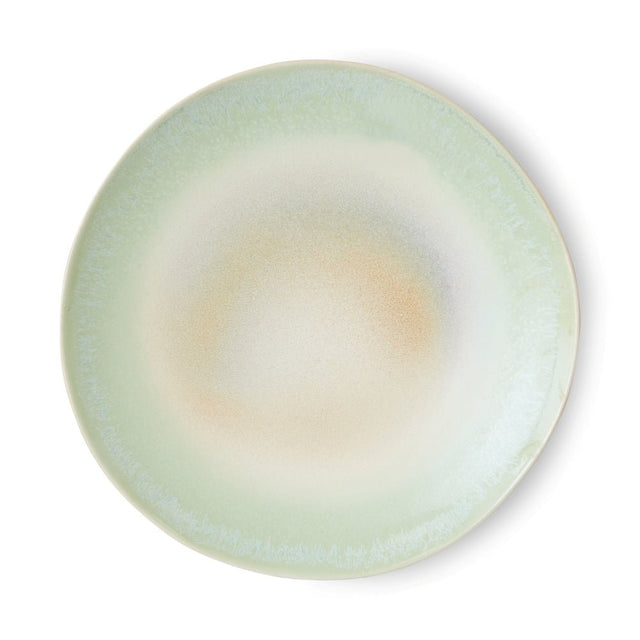 Teller einzeln Dinner Plate Palms - 70s Ceramics - HK Living - DesignWe.Love