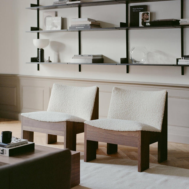 Tenon Lounge Chair Eiche geräuchert Stardust - New Works - DesignWe.Love