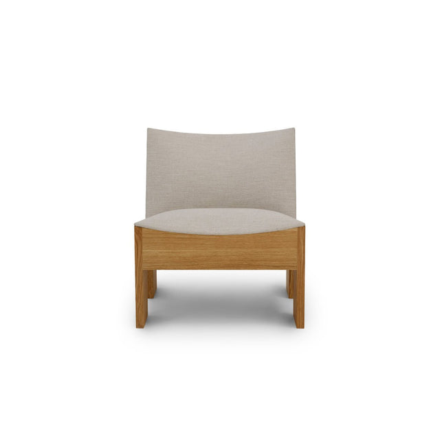 Tenon Lounge Chair Eiche Quill - New Works - DesignWe.Love