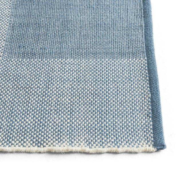 Teppich Check 140x200cm Light Blue - HAY - DesignWe.Love
