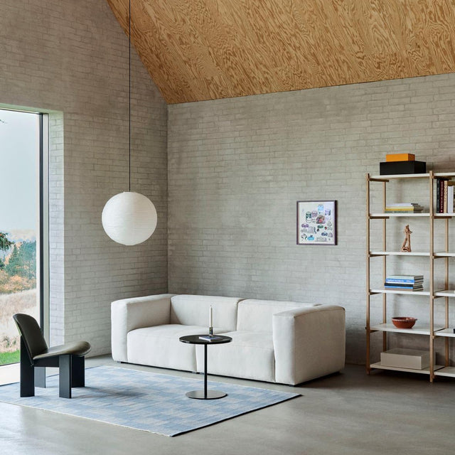 Teppich Check 140x200cm Light Blue - HAY - DesignWe.Love
