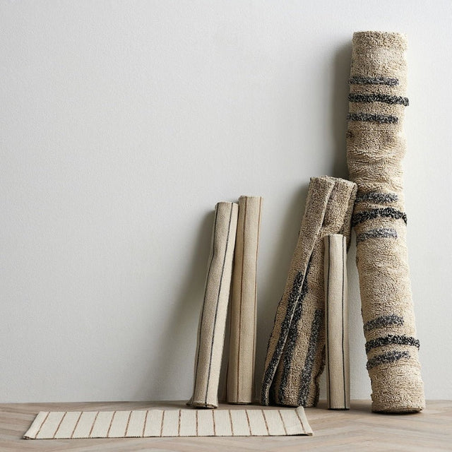 Teppich Line Rug Beige 75x150cm - Södahl - DesignWe.Love