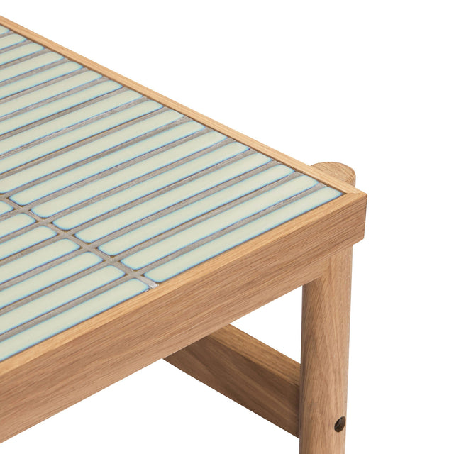 Tile Couchtisch Large 66 x 61 Mint/Naturfarben - Hübsch - DesignWe.Love