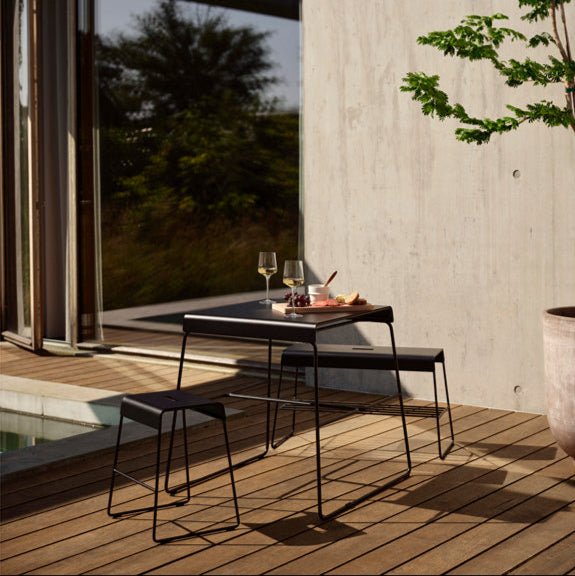 Tisch A - Café Table schwarz Outdoor - Zone Denmark - DesignWe.Love