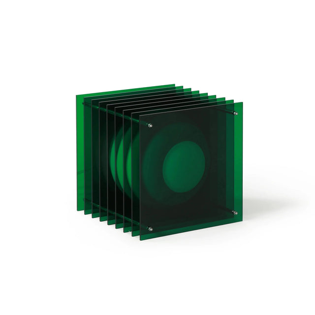 Tischleuchte Lớp Large Square Green Acrylic - Bang - DesignWe.Love