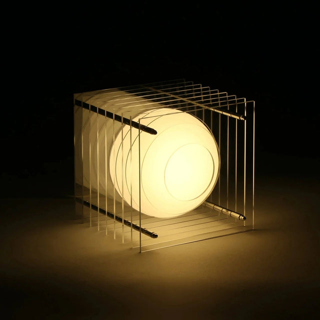 Tischleuchte Lớp Small Square Clear - Bang - DesignWe.Love