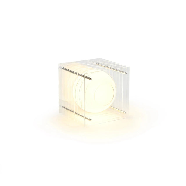 Tischleuchte Lop Square Small Clear - Bang - DesignWe.Love