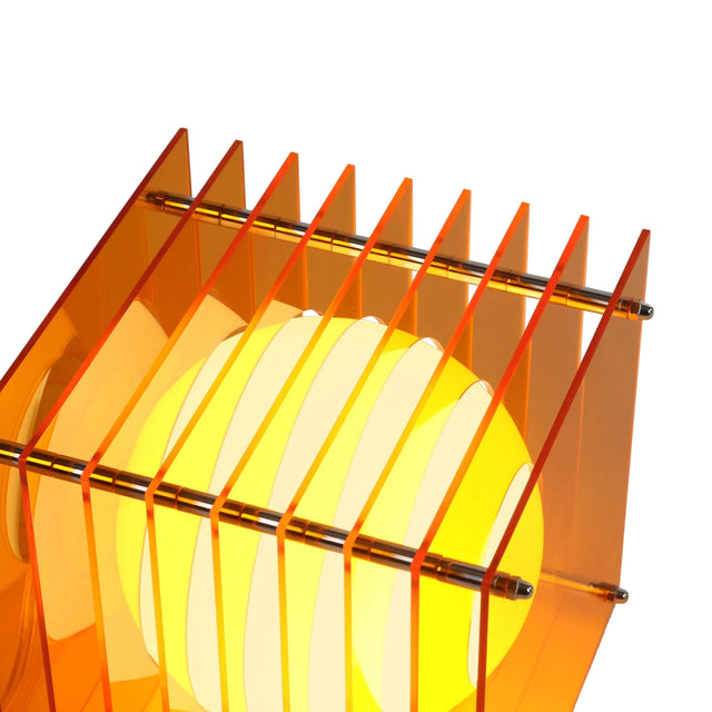 Tischleuchte Lớp Small Square Orange - Bang - DesignWe.Love