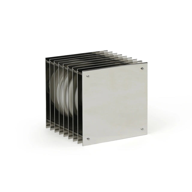 Tischleuchte Lớp Square Large Aluminium Polished - Bang - DesignWe.Love