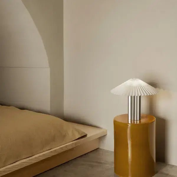 Tischleuchte TAITE Farbe Lily White - blomus - DesignWe.Love