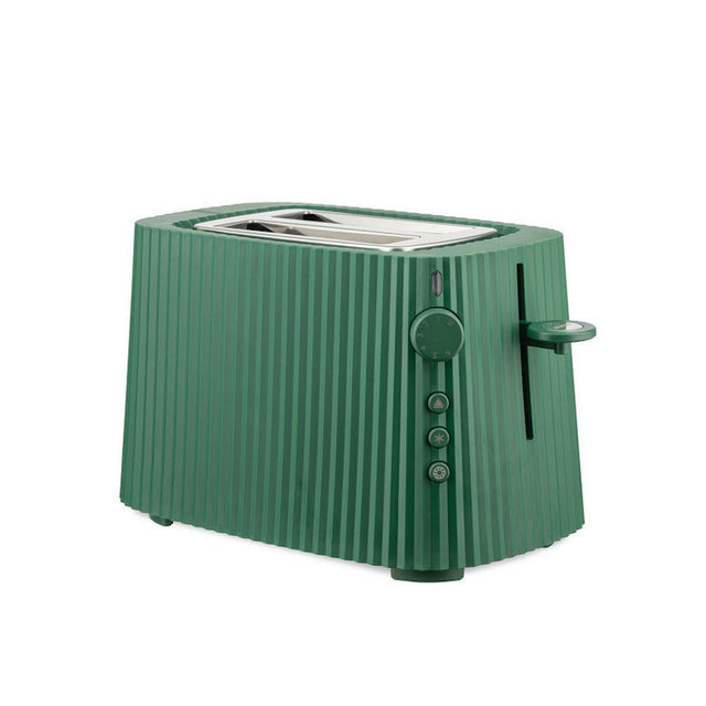 Alessi Toaster Plissé Grün – Design von Michele De Lucchi