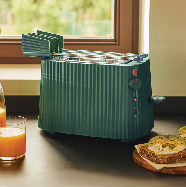 Alessi Plissé – Toaster Grün Betriebsmodus